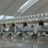 Air Canada check-in desks at Toronto Pearson International Airport