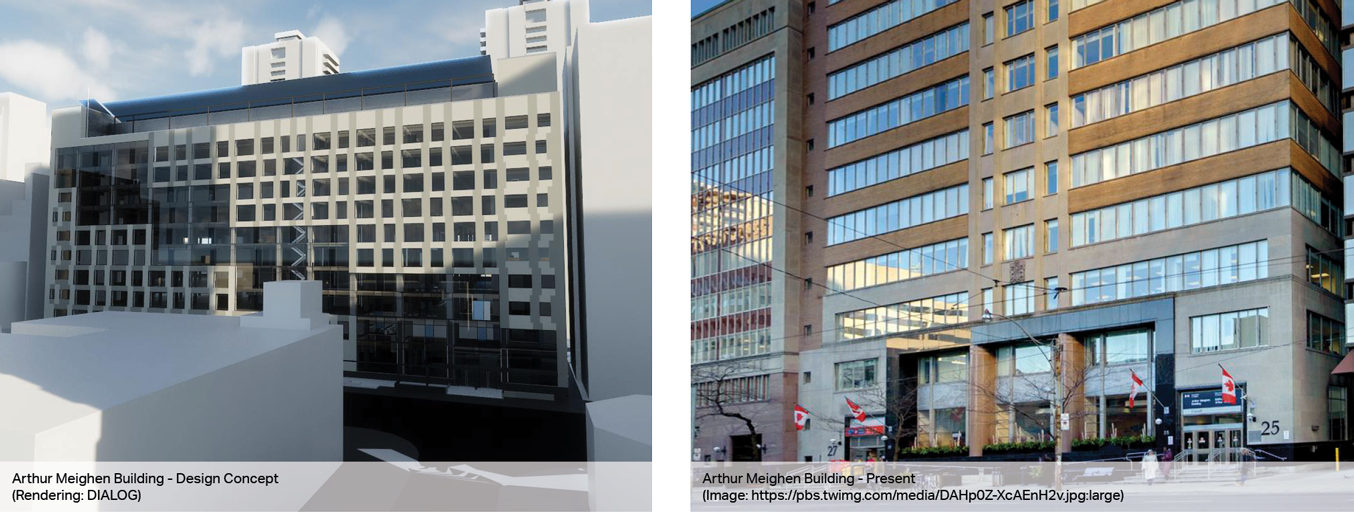 Pre-construction activity springs to life on the Arthur Meighen Building Rehabilitation